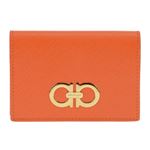 Salvatore Ferragamo（フェラガモ） A552 CALF／CALENDULA 名刺入れ
