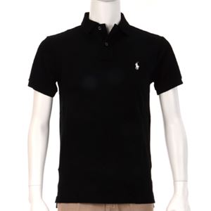 Ralph Lauren（ラルフローレン） MNBLKNIM1I10167／B10BLACK／L ポロシャツ半袖