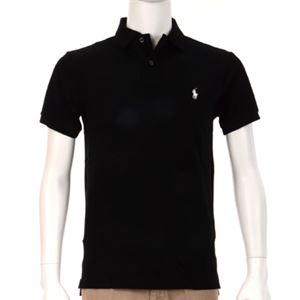 Ralph Lauren（ラルフローレン） MNBLKNIM1I10167／B10BLACK／M ポロシャツ半袖
