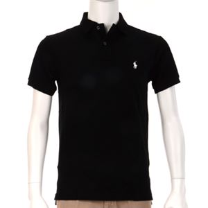 Ralph Lauren（ラルフローレン） MNBLKNIM1I10167／B10BLACK／XL ポロシャツ半袖