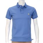Ralph Lauren（ラルフローレン） MNBLKNIM1I10167／E32LT BLUE／XS ポロシャツ半袖