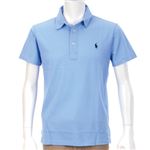 Ralph Lauren（ラルフローレン） MNBLKNIM1I10193／B28BLUE／XS ポロシャツ半袖