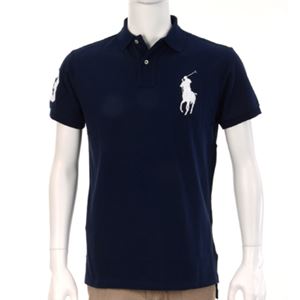 Ralph Lauren（ラルフローレン） MNBLKNIM1A00246／048NAVY／XS ポロシャツ半袖
