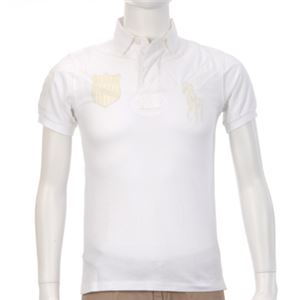 Ralph Lauren（ラルフローレン） MNBLKNIM1A00255／010WHITE／S ポロシャツ半袖