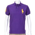 Ralph Lauren（ラルフローレン） MNBLKNIM1A10036／D62PURPLE／L ポロシャツ半袖