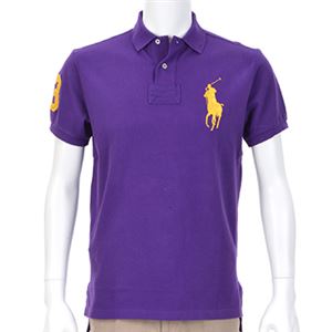 Ralph Lauren（ラルフローレン） MNBLKNIM1A10036／D62PURPLE／XS ポロシャツ半袖