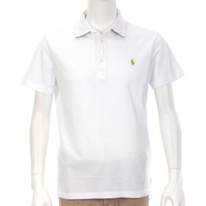Ralph Lauren（ラルフローレン） MNBLKNIM1I10193／E86WHITE／M ポロシャツ半袖
