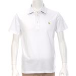 Ralph Lauren（ラルフローレン） MNBLKNIM1I10193／E86WHITE／S ポロシャツ半袖