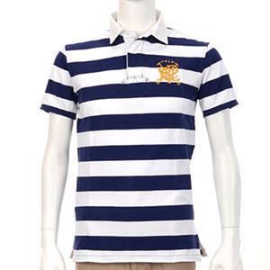 Ralph Lauren（ラルフローレン） MNBLKNIM1I10195／E86WHITE／L ポロシャツ半袖