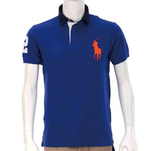 Ralph Lauren（ラルフローレン） MNBLKNIM1J00163／046BLUE／S ポロシャツ半袖