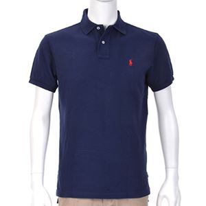 Ralph Lauren（ラルフローレン） MNBLKNIM1P10017／B82NAVY／S ポロシャツ半袖