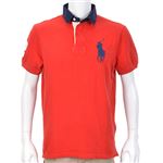 Ralph Lauren（ラルフローレン） MNBLKNIM1J00163／065RED／L ポロシャツ半袖