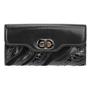 BVLGARI（ブルガリ） 35661 PATENT／BLK 長財布