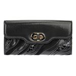 BVLGARI（ブルガリ） 35661 PATENT／BLK 長財布