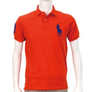 Ralph Lauren（ラルフローレン） MNBLKNIM1A10045／B92ORANGE／S ポロシャツ半袖