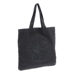 HUNTING WORLD（ハンティングワールド） DT-L-132 DENIM TOTE／BLK 手提げバッグ