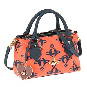 Vivienne Westwood（ヴィヴィアン・ウエストウッド） 13-398 LOGOMANIA／RED 手提げバッグ
