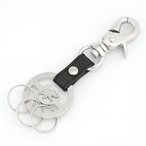 HUNTING WORLD（ハンティングワールド） KY048-340／BLK キーリング