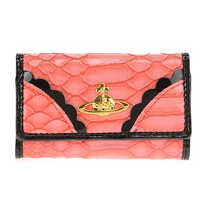 Vivienne Westwood(ヴィヴィアン・ウエストウッド) 0720V-FRILLY SNAKE/STRBY キーケース