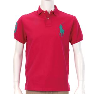 Ralph Lauren(ラルフローレン) MNBLKNIM1A10045/D53PINK/XL ポロシャツ半袖
