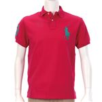 Ralph Lauren（ラルフローレン） MNBLKNIM1A10045／D53PINK／XL ポロシャツ半袖