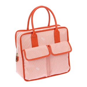 GHERARDINI（ゲラルディーニ） GH0201 TP／D.WHITE／CORALLO 手提げバッグ