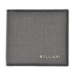 BVLGARI（ブルガリ） 32581 CANVAS／BLK 二つ折り財布