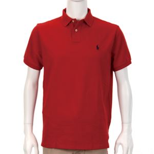 Ralph Lauren（ラルフローレン） MNBLKNIM1I10047／D71RED／S ポロシャツ半袖