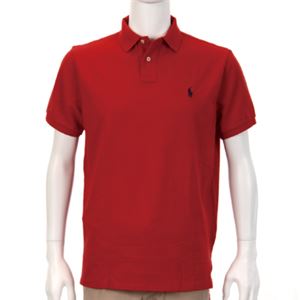 Ralph Lauren（ラルフローレン） MNBLKNIM1I10047／D71RED／XXL ポロシャツ半袖