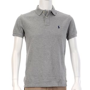 Ralph Lauren（ラルフローレン） MNBLKNIM1I10047／D86GREY／L ポロシャツ半袖