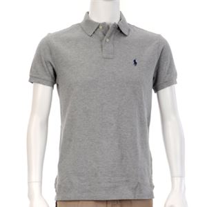Ralph Lauren（ラルフローレン） MNBLKNIM1I10047／D86GREY／XS ポロシャツ半袖
