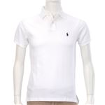 Ralph Lauren（ラルフローレン） MNBLKNIM1I10047／E86WHITE／S ポロシャツ半袖