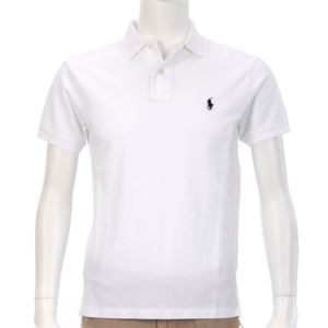 Ralph Lauren（ラルフローレン） MNBLKNIM1I10069／E86WHITE／L ポロシャツ半袖