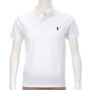 Ralph Lauren（ラルフローレン） MNBLKNIM1I10069／E86WHITE／S ポロシャツ半袖