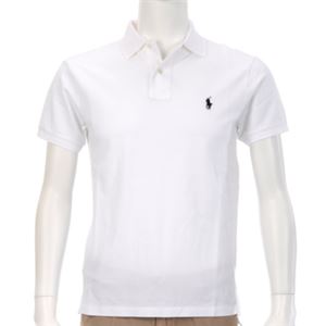 Ralph Lauren（ラルフローレン） MNBLKNIM1I10069／E86WHITE／XXL ポロシャツ半袖