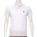 Ralph Lauren（ラルフローレン） MNBLKNIM1I10069／E86WHITE／XXL ポロシャツ半袖