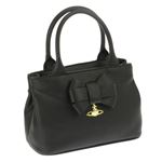 Vivienne Westwood（ヴィヴィアン・ウエストウッド） 6458V-BOW／METAL BLK 手提げバッグ