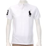 Ralph Lauren（ラルフローレン） MNBLKNIM1I00489／010WHITE／XS ポロシャツ半袖
