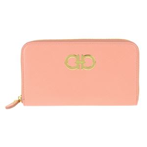 Salvatore Ferragamo（フェラガモ） B300 CALF／BLUSH 長財布