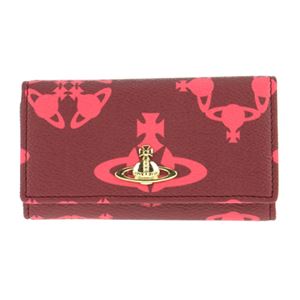 Vivienne Westwood(ヴィヴィアン・ウエストウッド) 32-628 LOGOMANIA/FUX キーケース