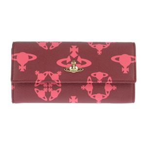 Vivienne Westwood(ヴィヴィアン・ウエストウッド) 32-632 LOGOMANIA/FUX 長財布