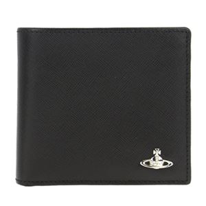 Vivienne Westwood（ヴィヴィアン・ウエストウッド） 33-144 MAN SAFF／BLK 二つ折り財布