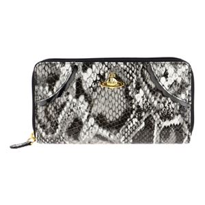 Vivienne Westwood（ヴィヴィアン・ウエストウッド） 5140V-FRILLY SNAKE／GREY 長財布