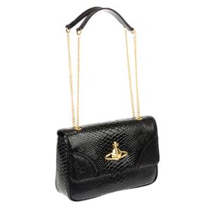 Vivienne Westwood（ヴィヴィアン・ウエストウッド） 5988V-FRILLY SNAKE／P.BLK ショルダーバッグ