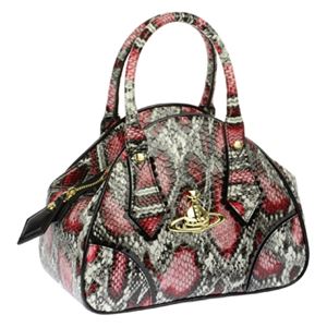Vivienne Westwood（ヴィヴィアン・ウエストウッド） 5243V-FRILLYSNAKE／CHERRY 手提げバッグ