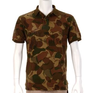 Ralph Lauren（ラルフローレン） MNBLKNIM1I10176／D83GRN PRINT／M ポロシャツ半袖