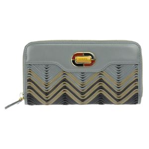 BVLGARI（ブルガリ） 35259 CALF／STONE GRY 長財布
