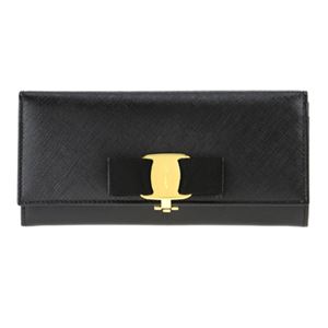Salvatore Ferragamo(フェラガモ) B559 CALF/BLK 長財布