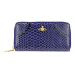 Vivienne Westwood（ヴィヴィアン・ウエストウッド） 5140V-FRILLY SNAKE／BLU 長財布