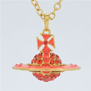Vivienne Westwood(ヴィヴィアン・ウエストウッド) PAVE 3D ORB P/GP/COR ネックレス